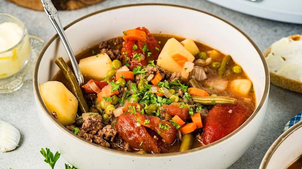 Slow Cooker Poor Man's Stew