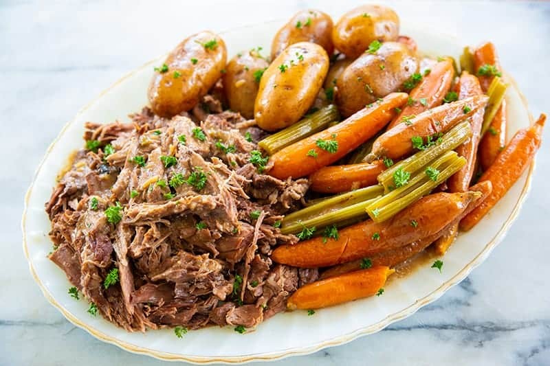 Classic 3 Ingredient Slow Cooker Pot Roast