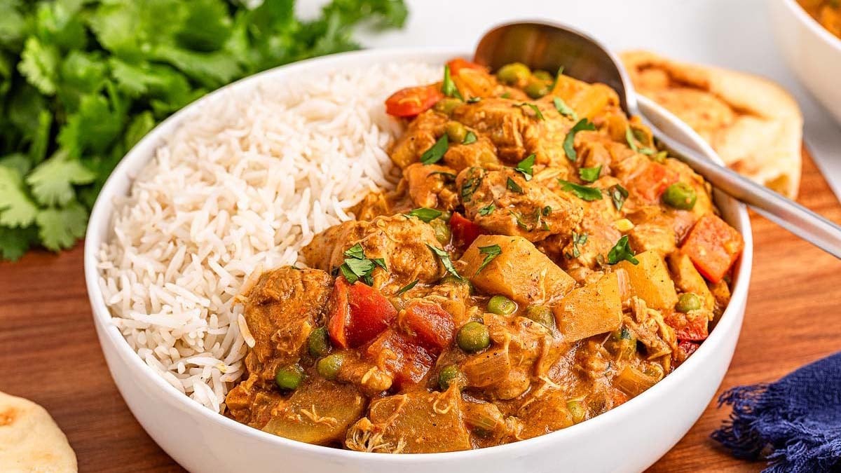 Slow Cooker Chicken Curry