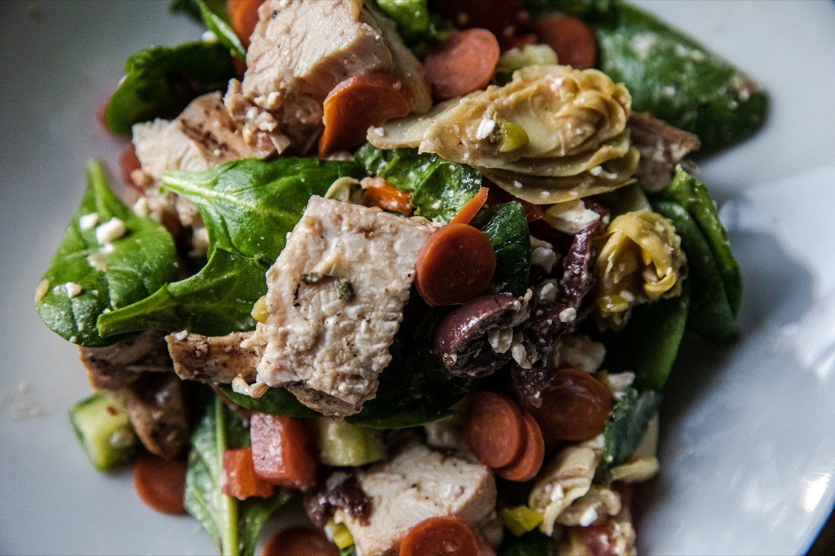 Grilled Keto Greek Chicken Bowl