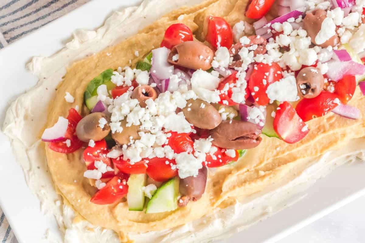 Ultimate Mediterranean Layered Dip