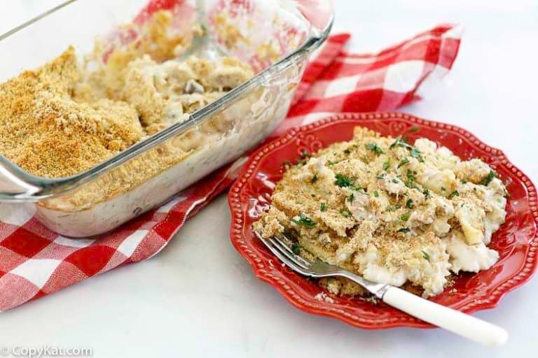 Cheesy Tuna Noodle Casserole 