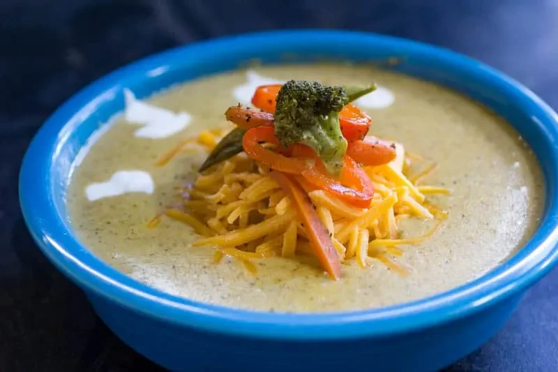Cheesy Vegetable Soup
