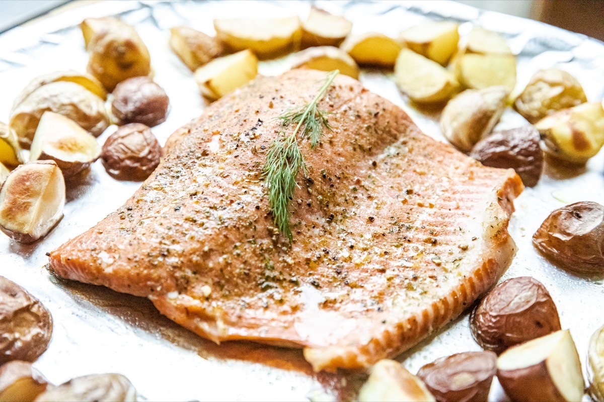 Traeger Sheet Pan Salmon