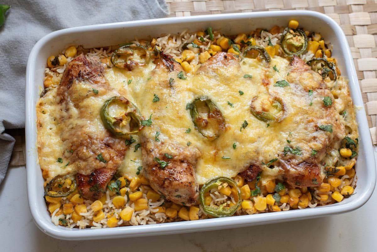 One Pan Mexican Chicken and Rice