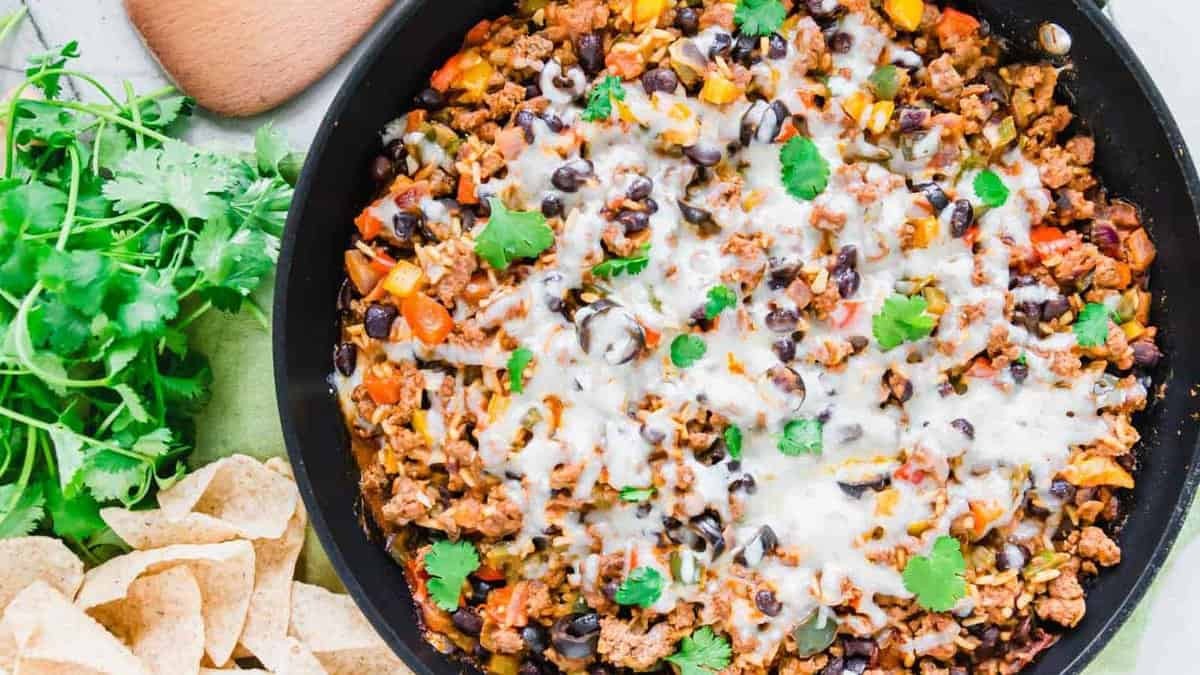 Mexican Ground Beef Skillet