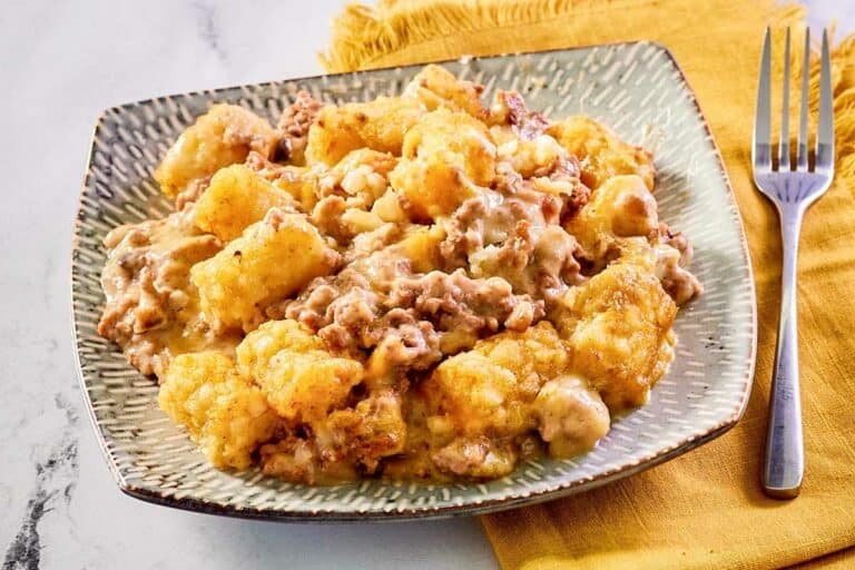 Mexican Tater Tot Casserole