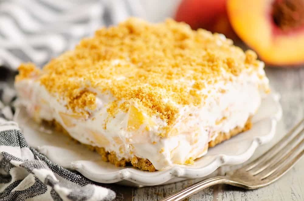 Peaches & Cream Dessert
