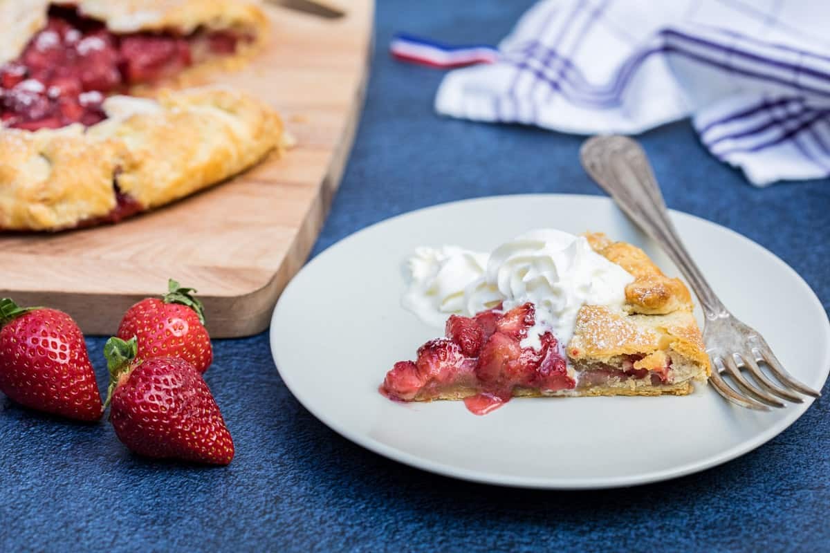 Simply Strawberry Galette