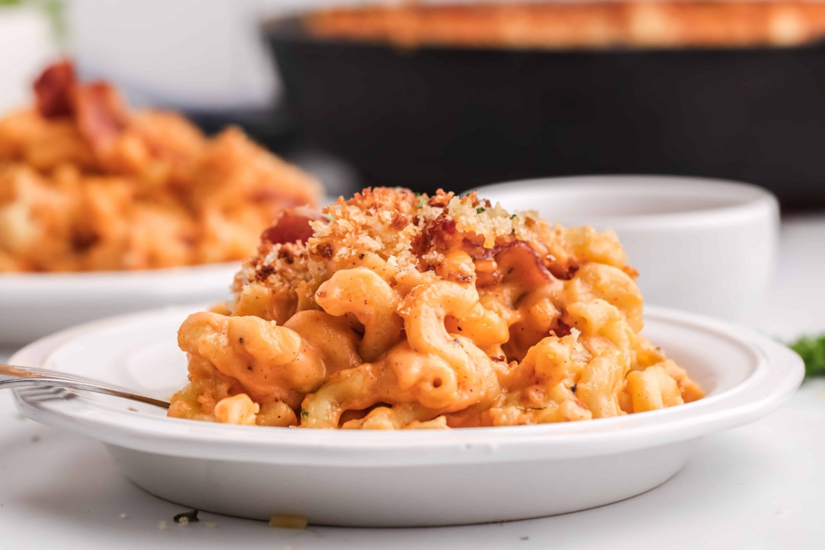 The Creamiest Smoked Mac and Cheese