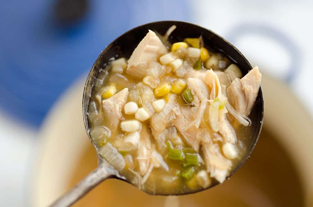 Spicy Turkey & Sweet Corn Soup