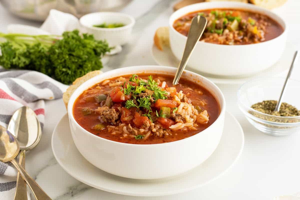 Stuffed Pepper Soup