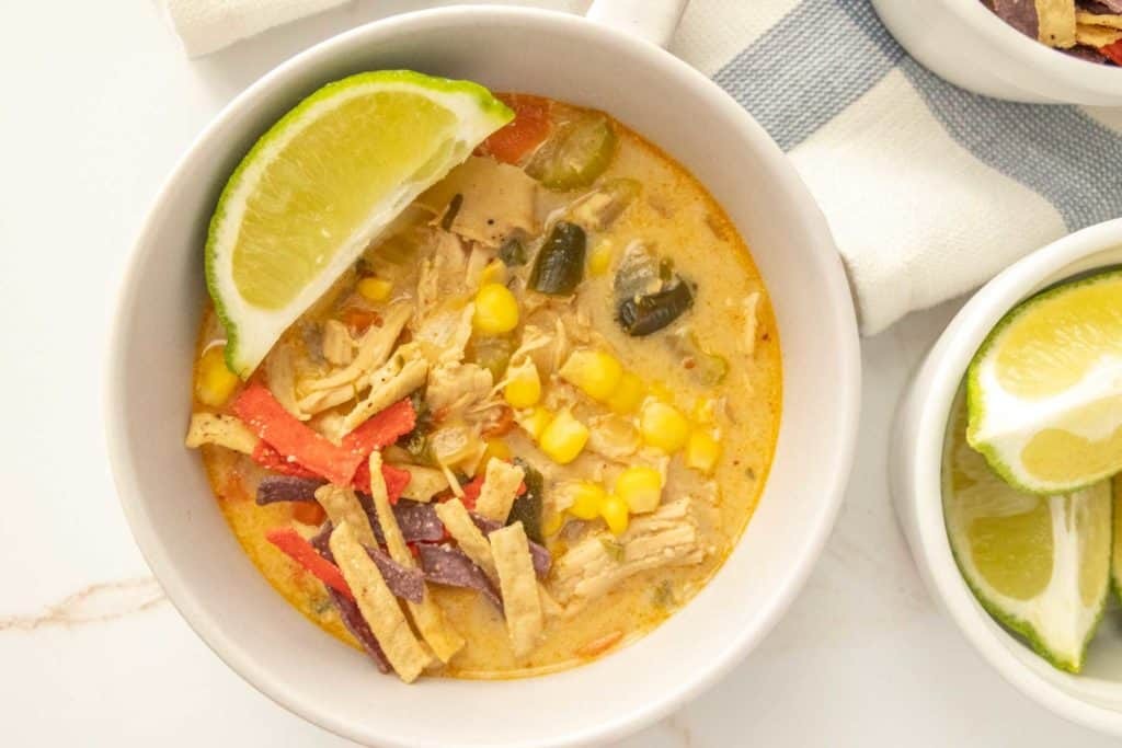 Chicken Poblano Soup