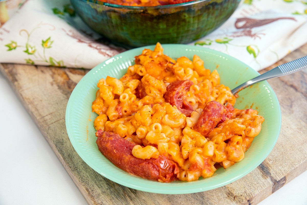 Old-Fashioned Tomato Mac and Cheese