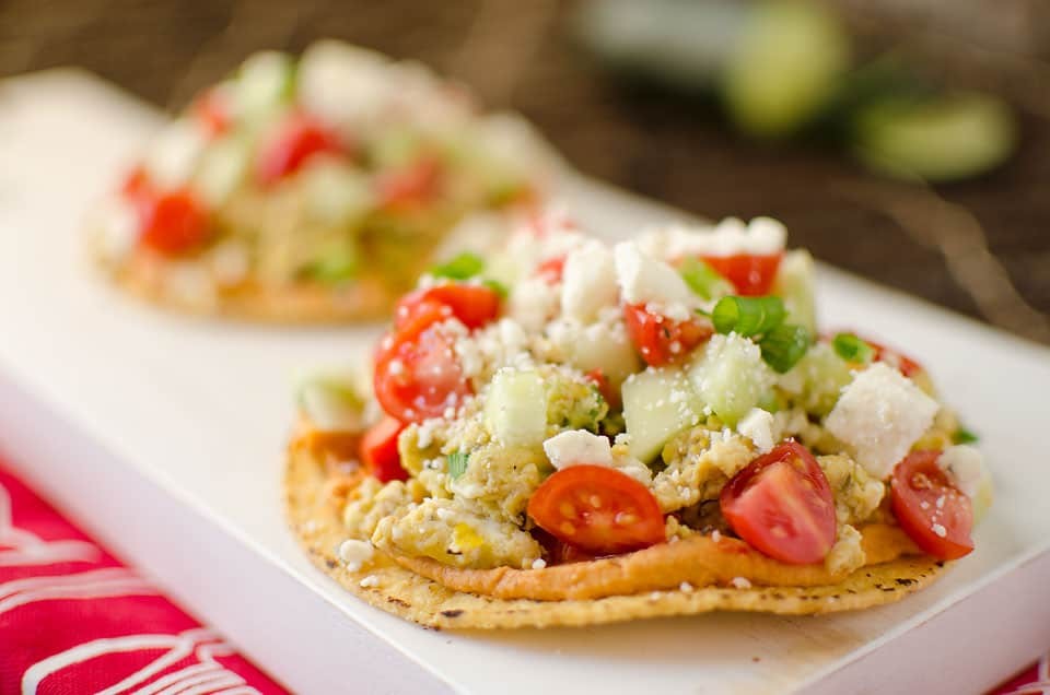Mediterranean Breakfast Tostadas