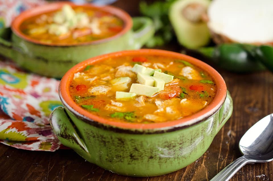 {15 Minute} Light Taco Soup
