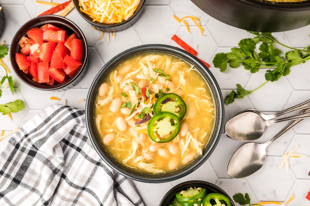 5-Ingredient White Chicken Chili