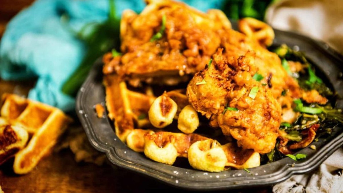 Classic Southern Fried Chicken and Waffles