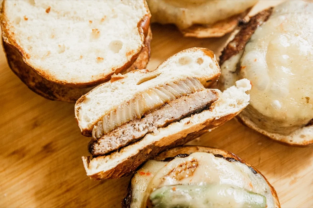 Traeger Smoked Brat Burgers