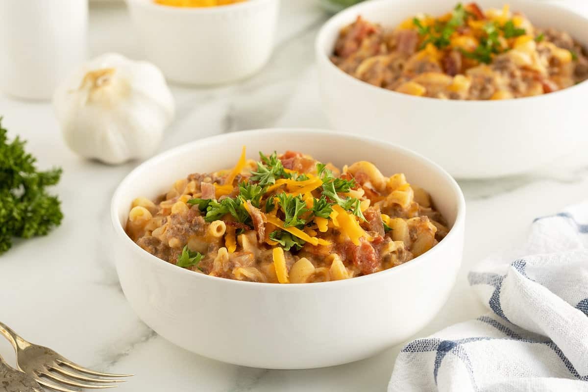 Cheeseburger Casserole