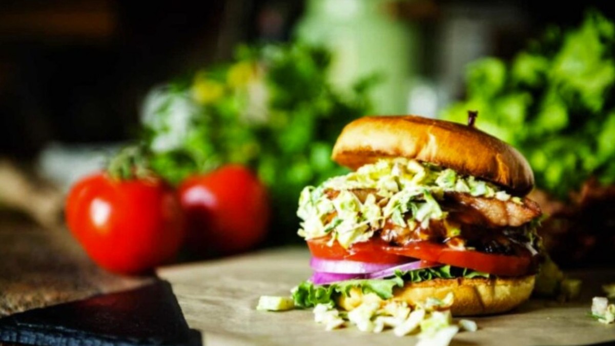 Grilled Bison Burger