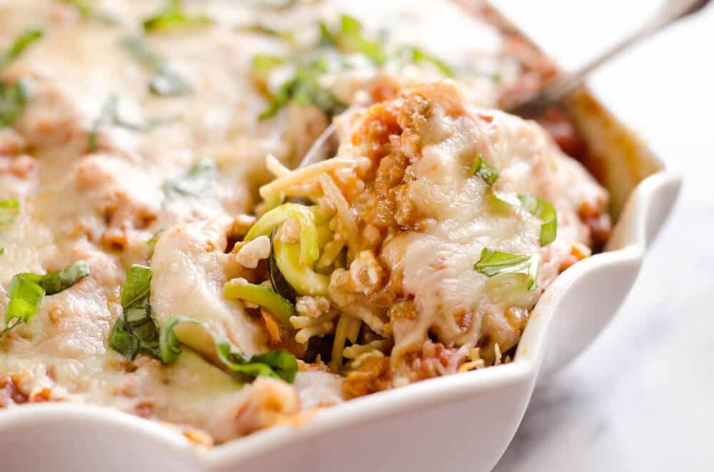 Light Turkey Noodle Casserole