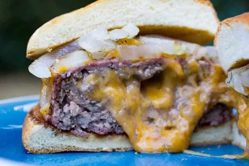 Traeger Grilled Stuffed Burgers | Smoked Juicy Lucy
