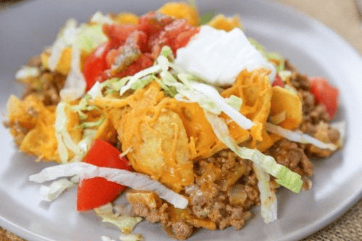 Walking Taco Casserole
