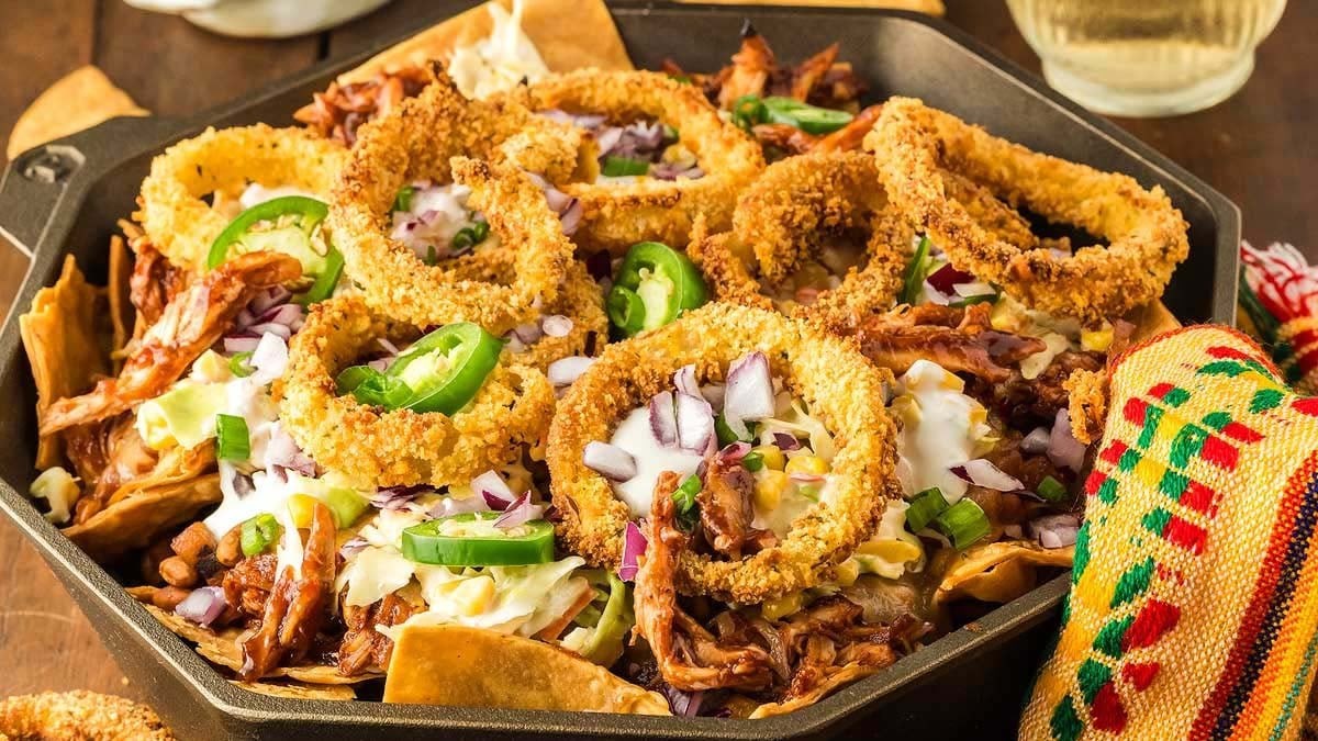 BBQ Chicken Nachos