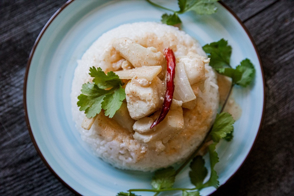 Thai Halibut Curry
