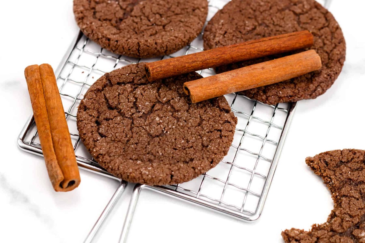 Mexican Hot Chocolate Cookies