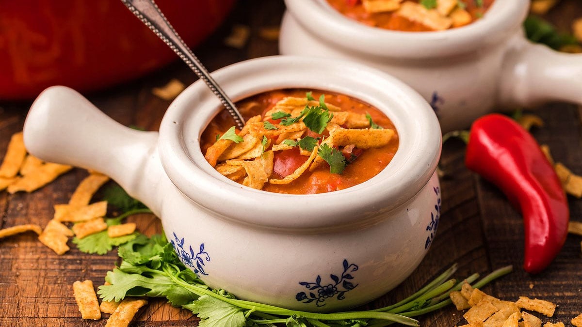 Chicken Enchilada Soup - Chili's Copycat