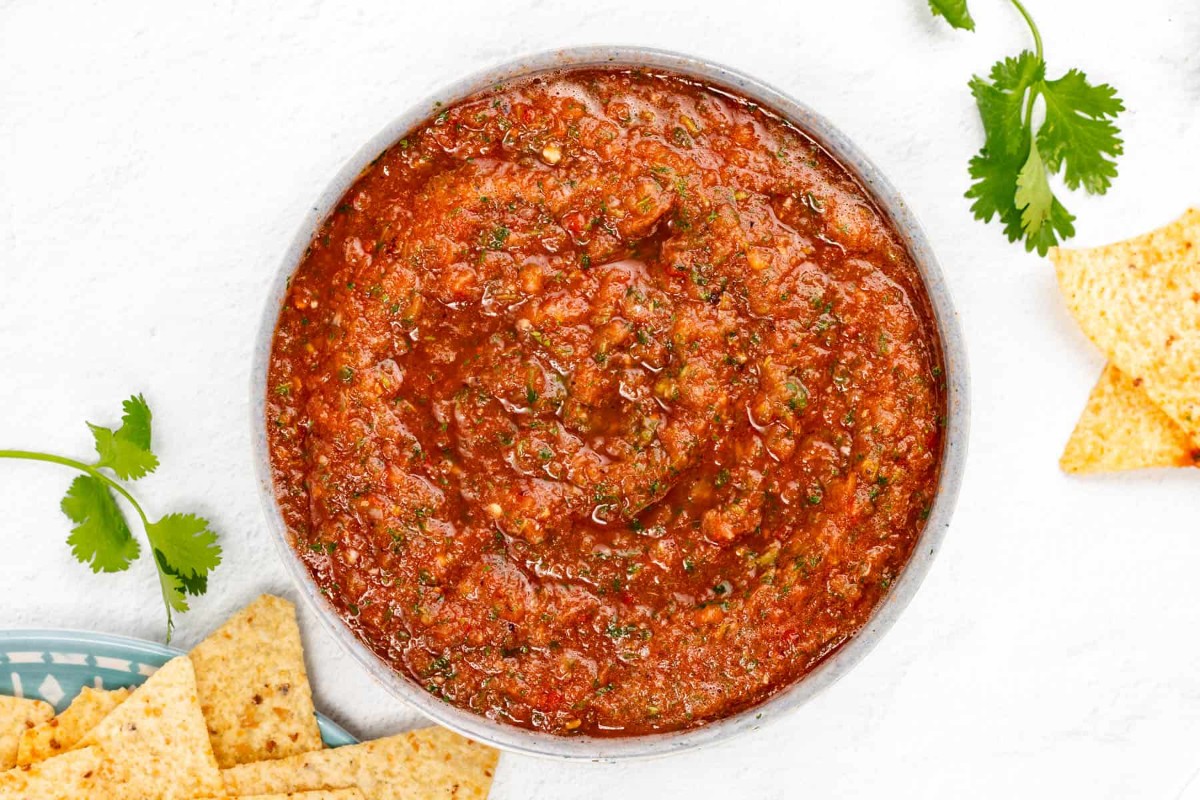 Homemade Tomato Salsa