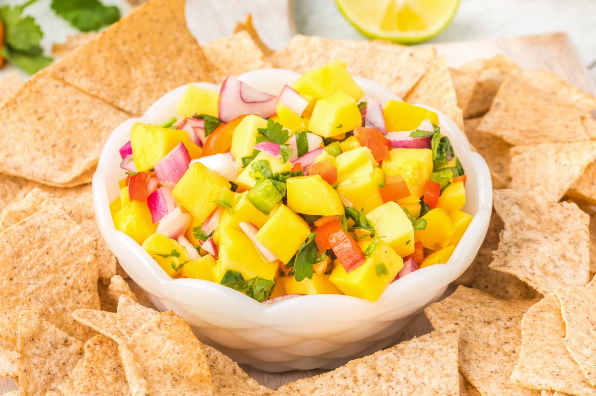 Easy Mango Habanero Salsa
