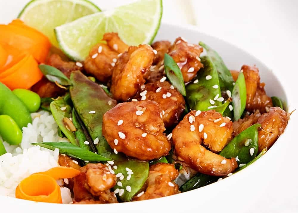 Sesame Shrimp Bowls
