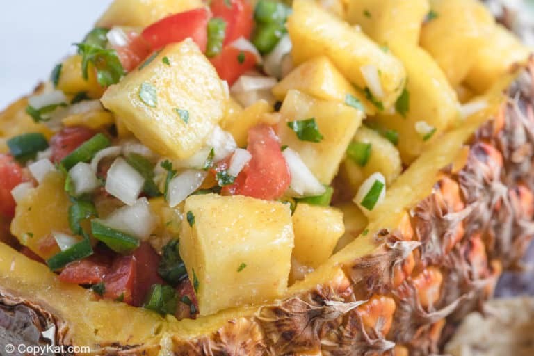 Fresh Pineapple Mango Salsa
