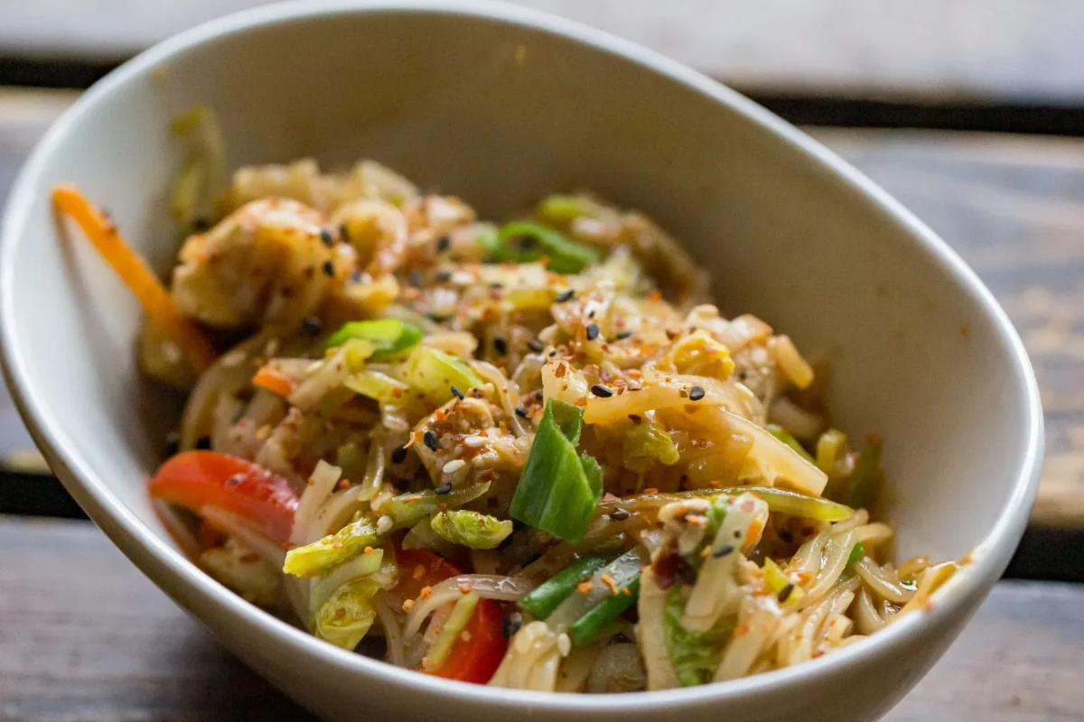 Chicken and Rice Noodles