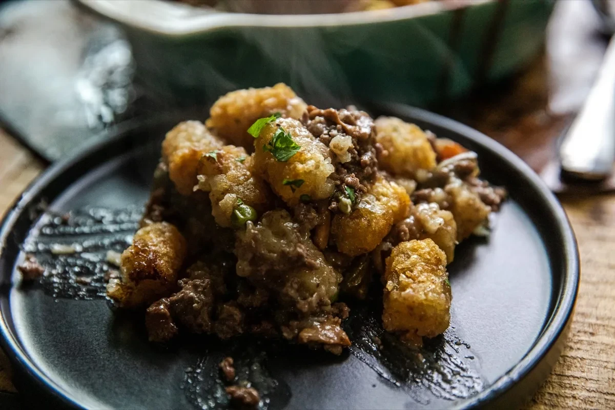 Traeger Tater Tot Casserole