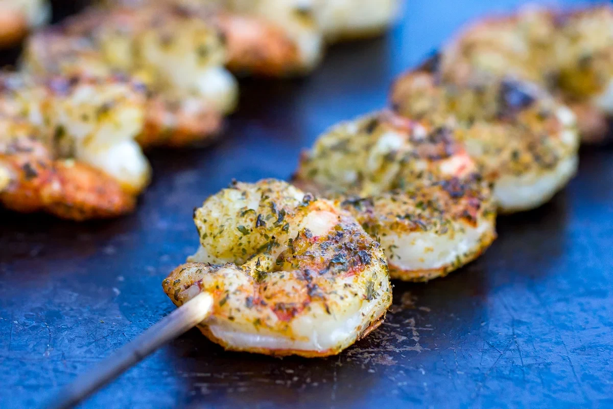 Traeger Chimichurri Shrimp