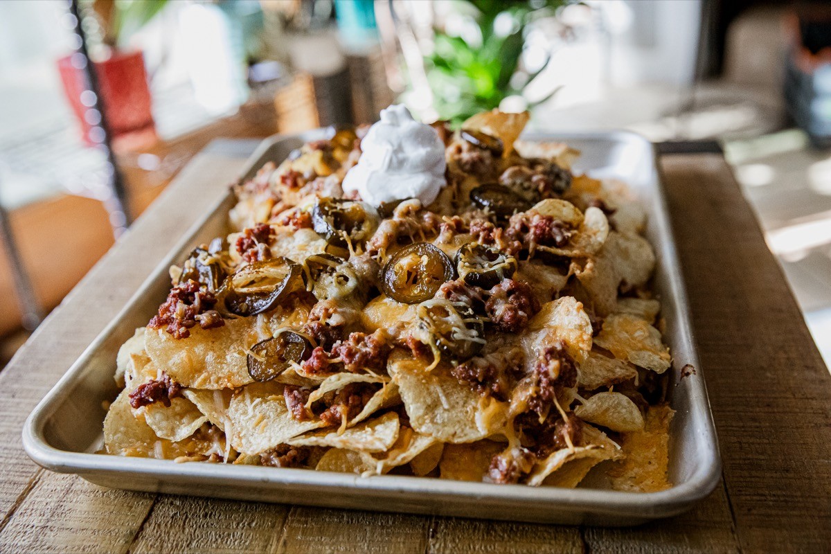 Traeger Sloppy Joe Nachos