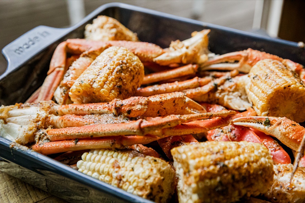 Traeger Cajun Crab Legs
