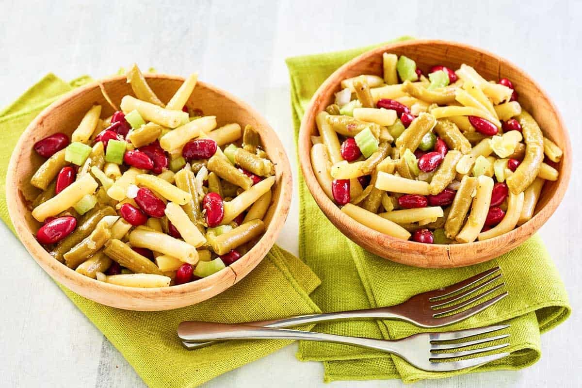 Classic Three Bean Salad (Ready in 15 Minutes)