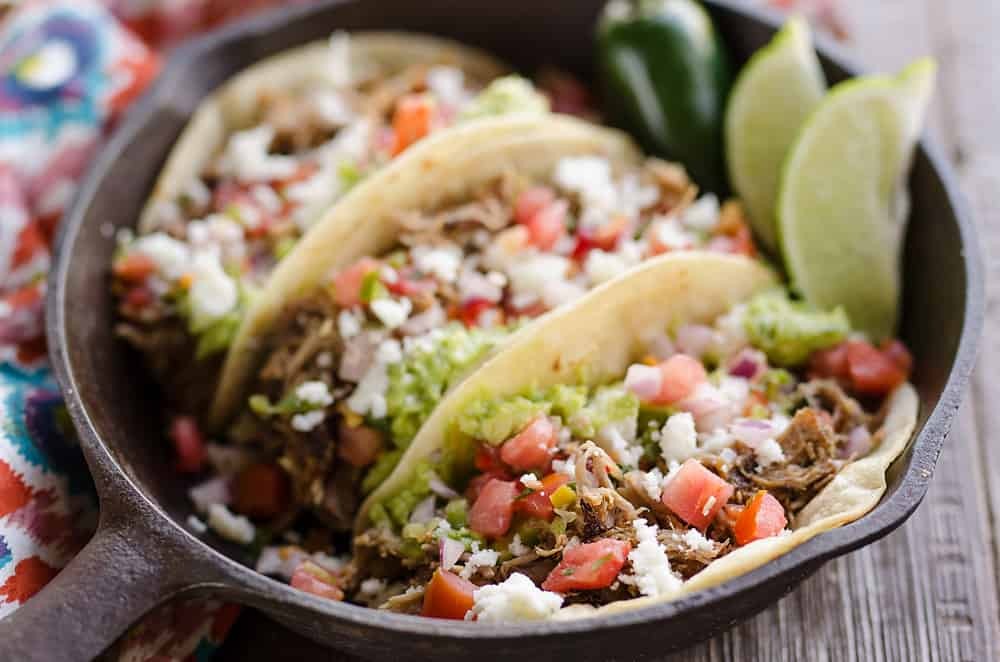 Pork Carnitas Street Tacos