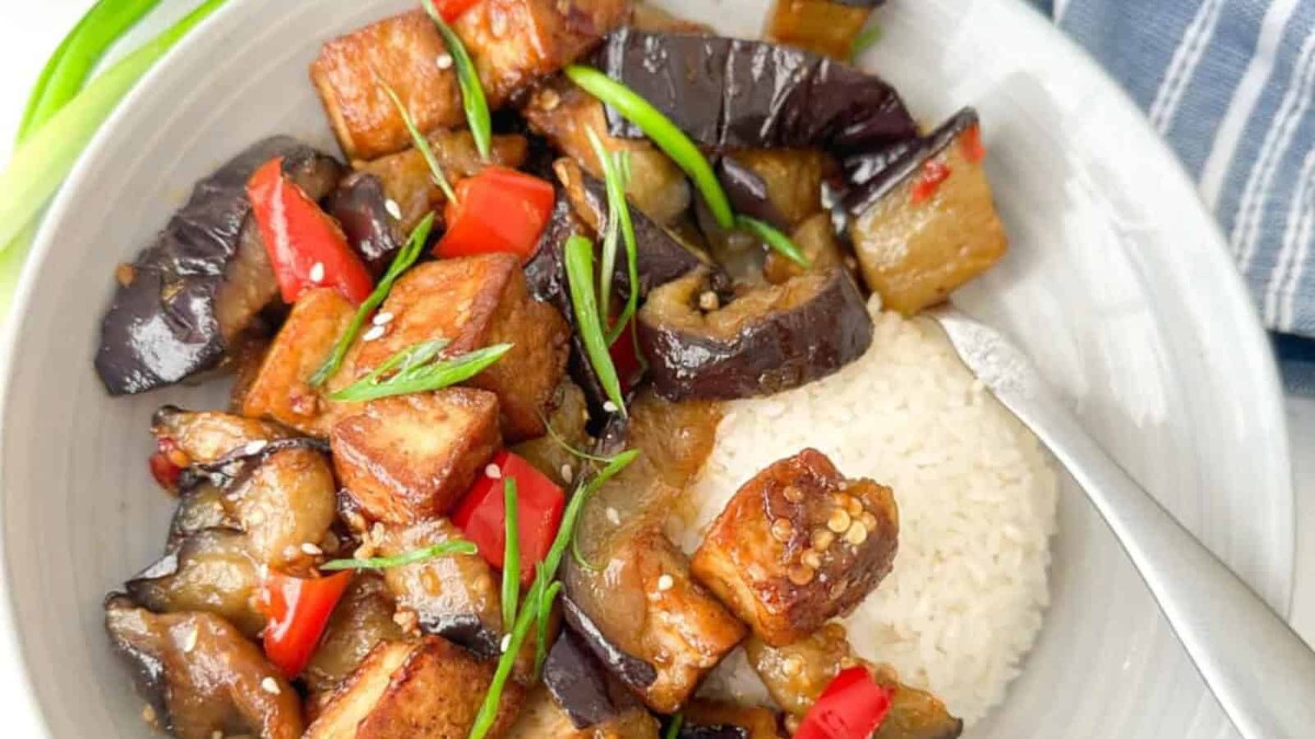 Eggplant And Tofu Recipe (Panda Express Copycat)