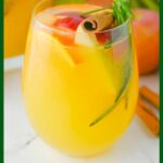 fall punch recipe with text overlay.