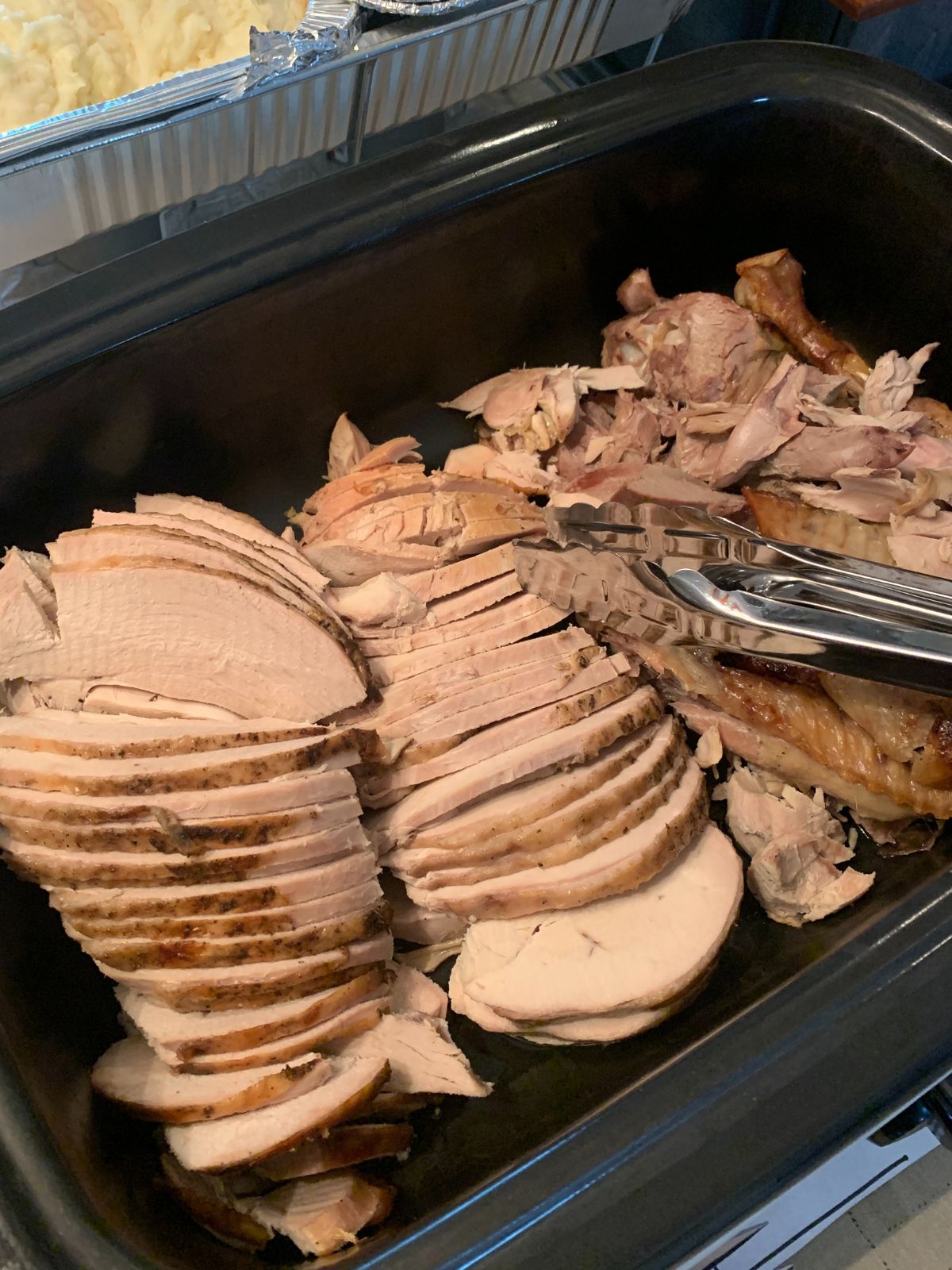 how to keep turkey warm.
