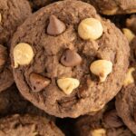 Chocolate Peanut Butter Cookies Recipe Pin.