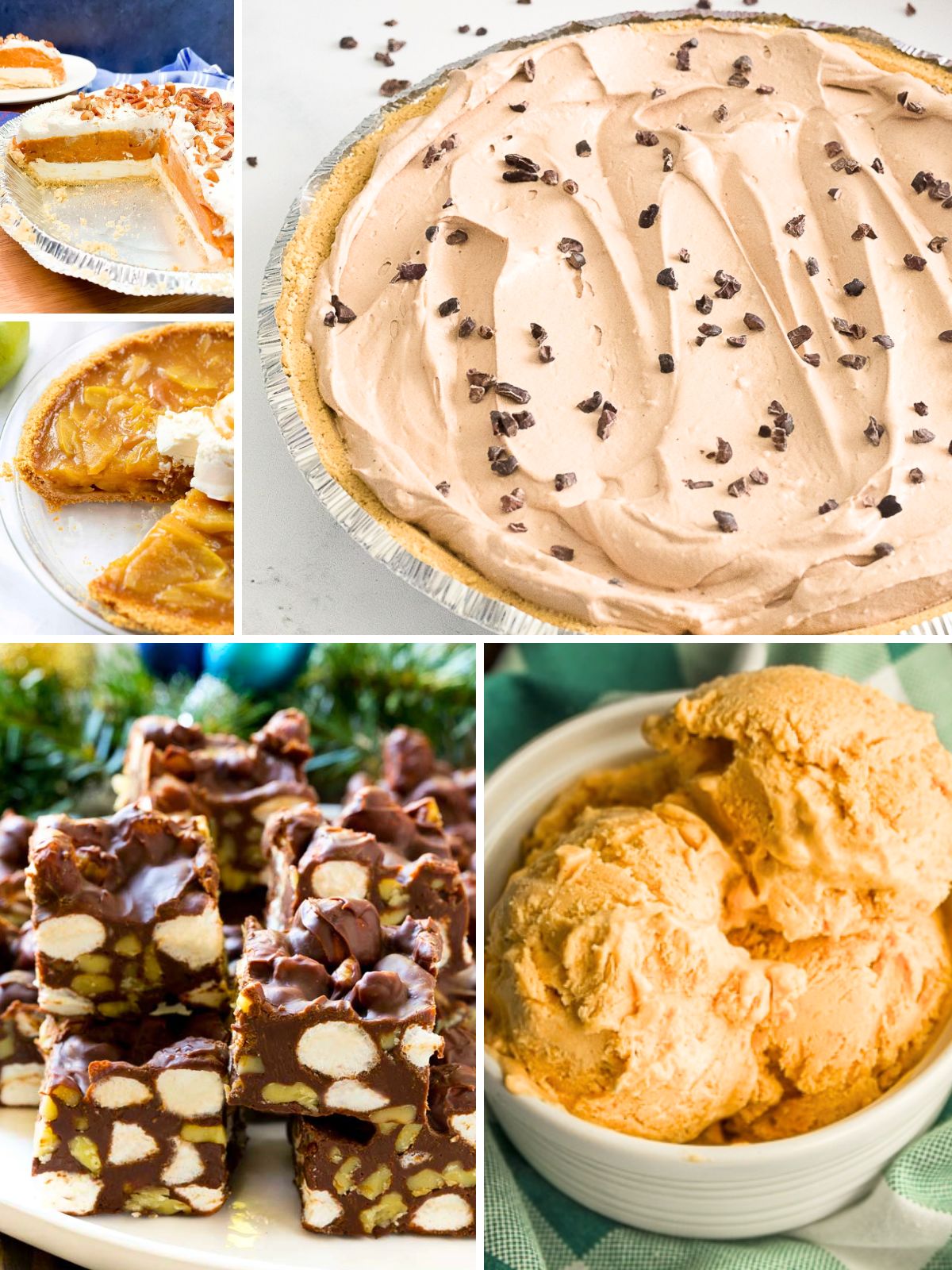 Easy No-Bake Thanksgiving Desserts