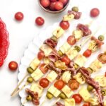 Easy Antipasto Skewers.