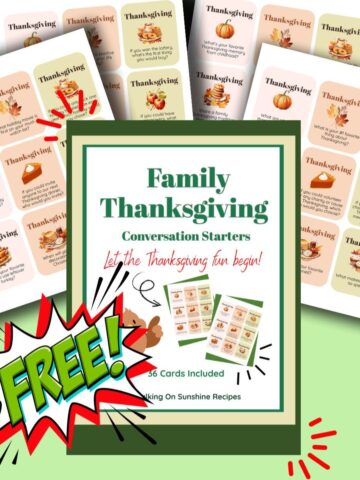 featured photo for free thanksgiving family conversation starters.